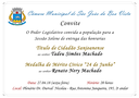 Câmara Municipal convida a população para Sessão Solene no dia 27.04.18