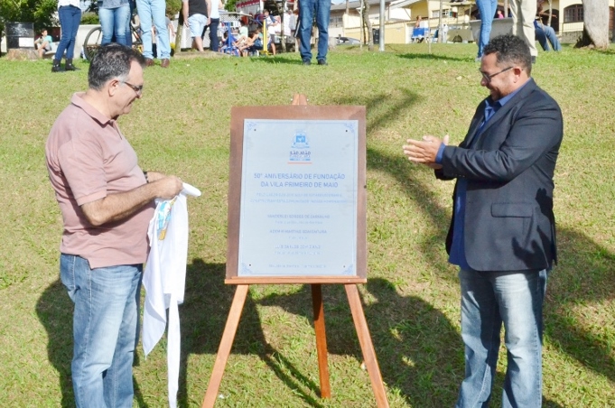 Jardim Primeiro de Maio comemora os 50 anos com festividades; Câmara Municipal participa