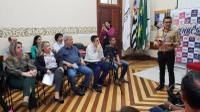 Vereadores participam da inauguração da nova biblioteca do Senac de São João da Boa Vista