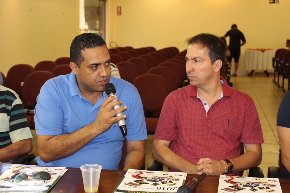 Vereadores participam do programa de lançamento da Taça Internacional de Futebol