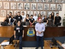 ALUNOS DO SENAC VISITAM A SEDE DA CÂMARA MUNICIPAL