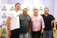 Presidente Bira recebe representantes do Conselho Regional de Educação Física